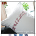 wholesale embroidery hotel bed line cotton pillowcase cover 40x40